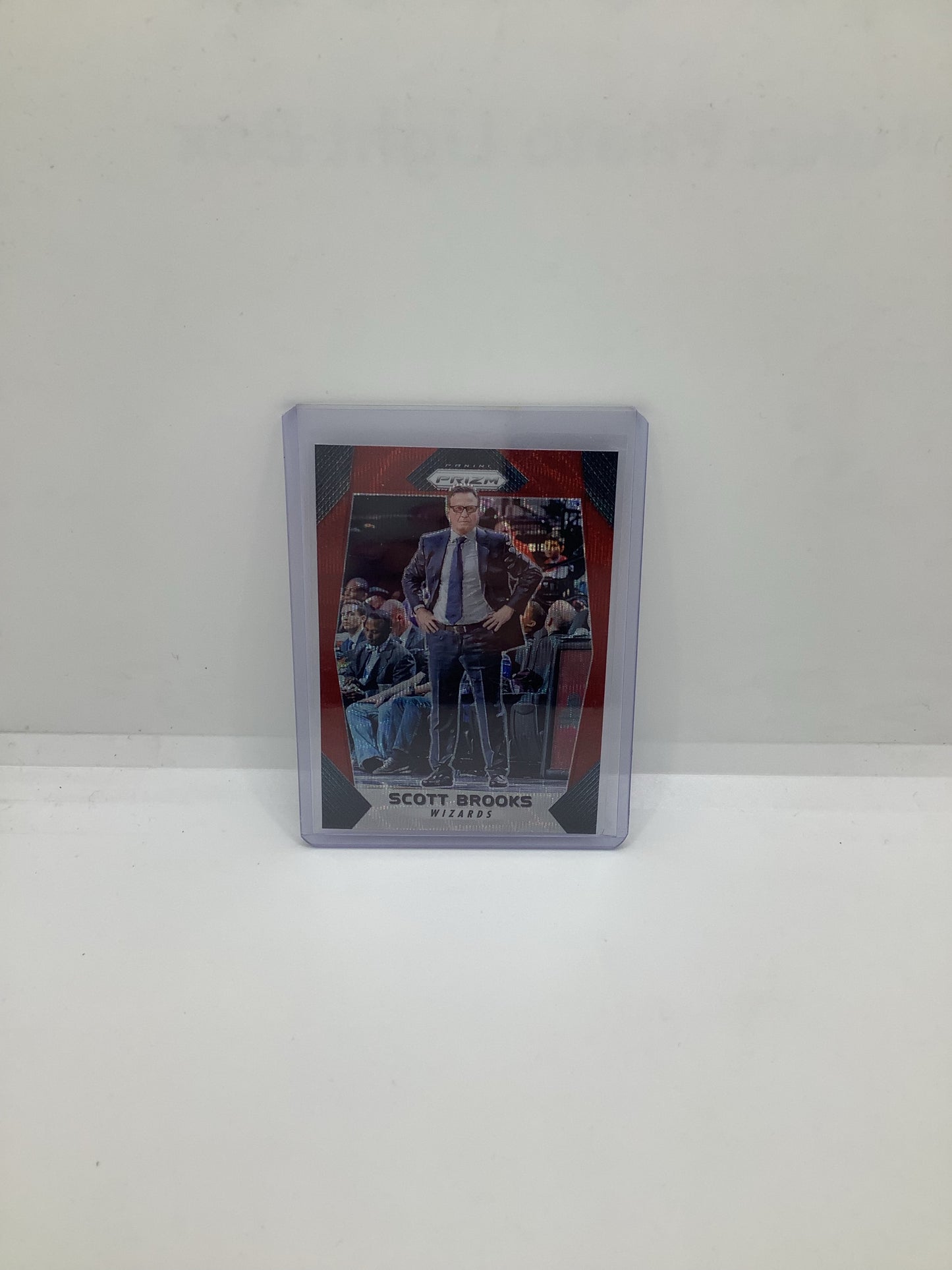 2017-18 Prizm Scott Brooks Red Holo