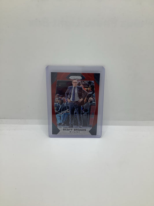 2017-18 Prizm Scott Brooks Red Holo