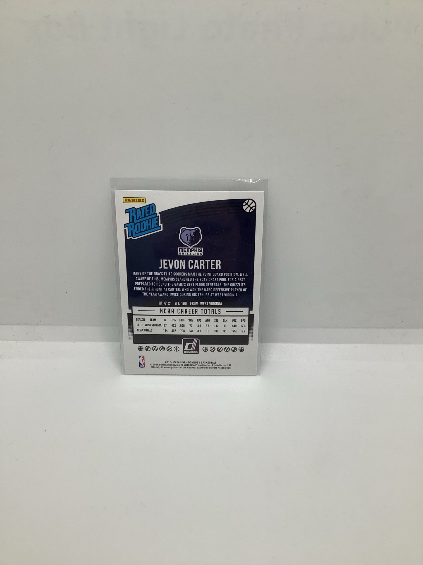 2018-19 Donruss Jevon Carter RC