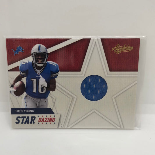 Titus Young 2011 Absolute Star Gazing Jsy Rc