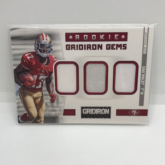 A.J Jenkins 2012 Gridiron Gems Jsy /199