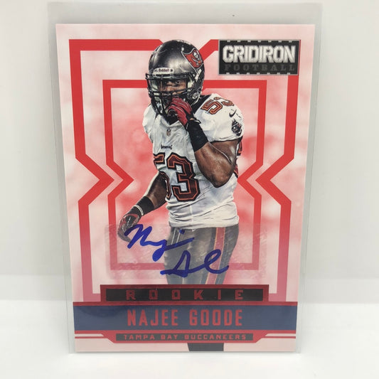Najee Goode 2012 Gridiron Rc Auto /499