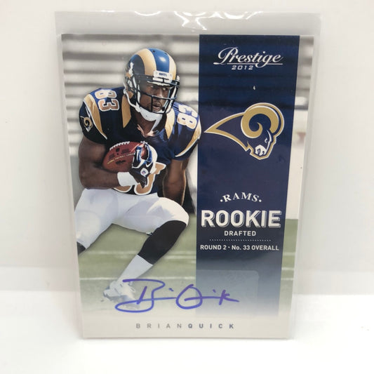 Brian Quick 2012 Prestige Rc Auto /799