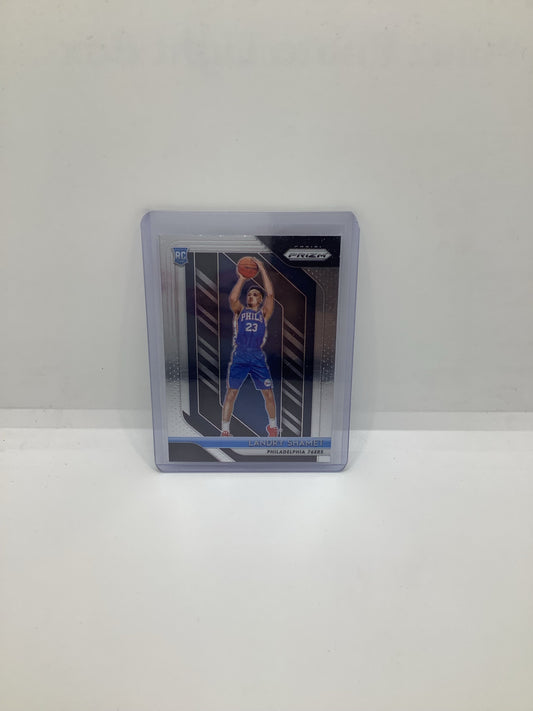 2018-19 Prizm Landry Shamet RC Silver Blue