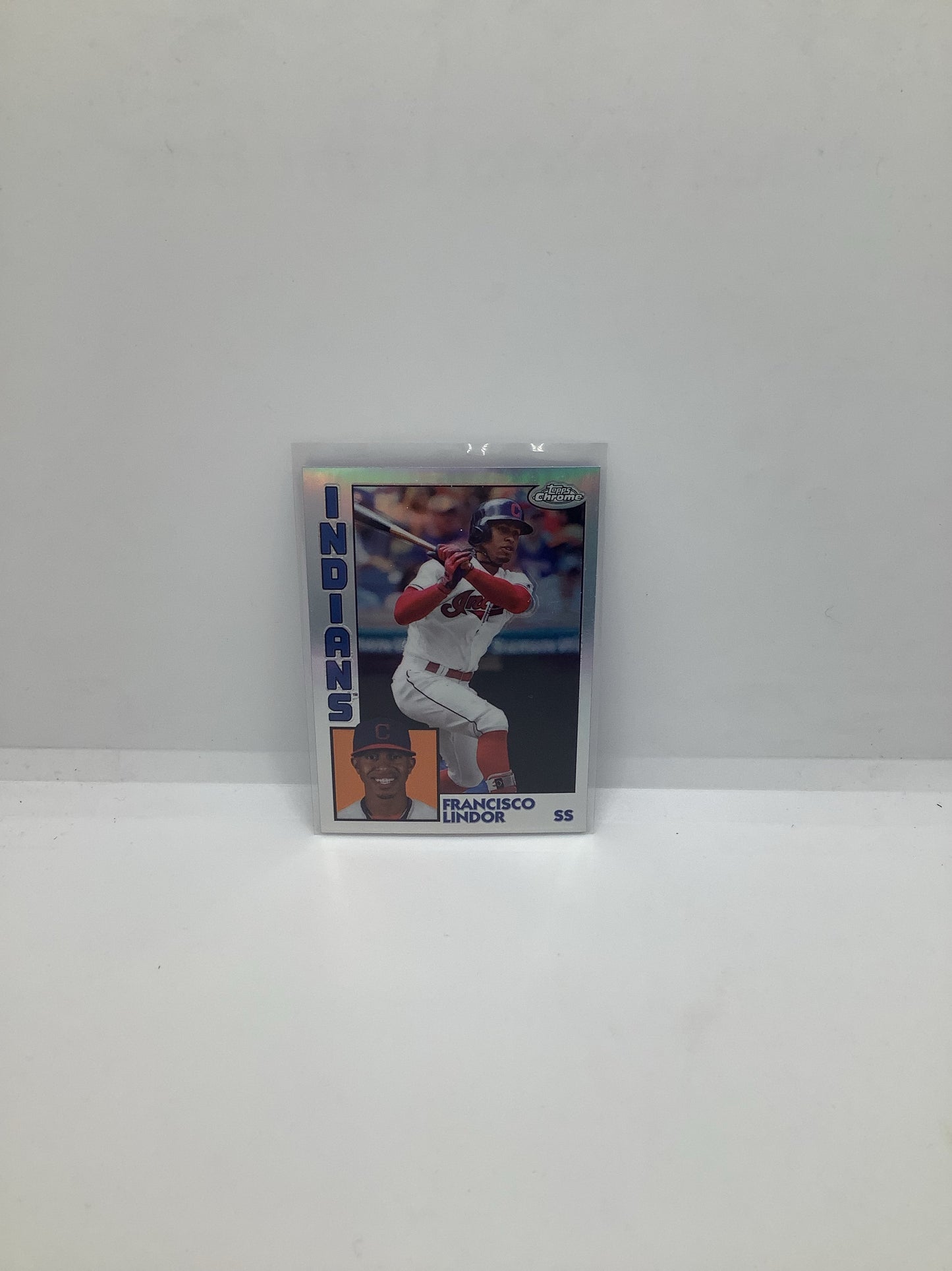 2019 Topps Chrome Refractor Francisco Lindor