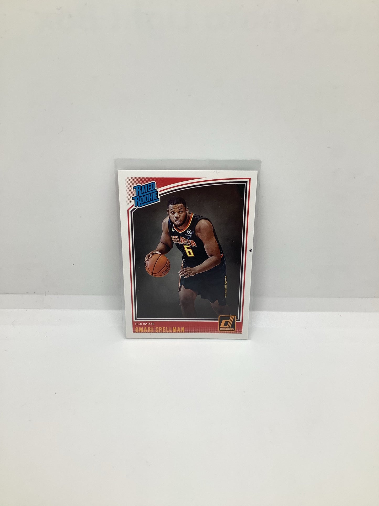 2018-19 Donruss Omari Spellman RC Red