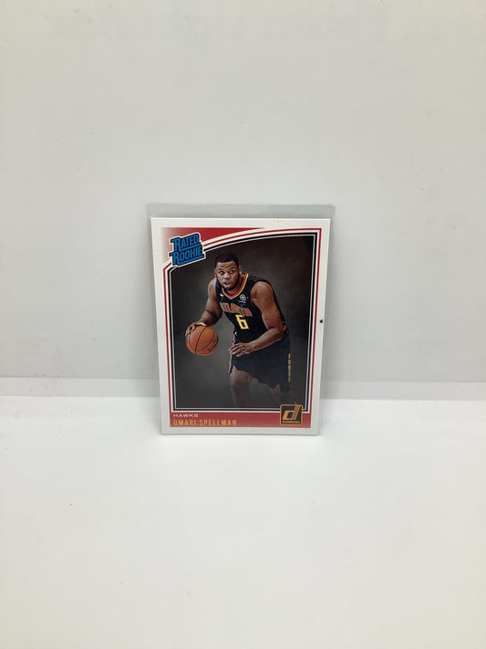 2018-19 Donruss Omari Spellman RC Red