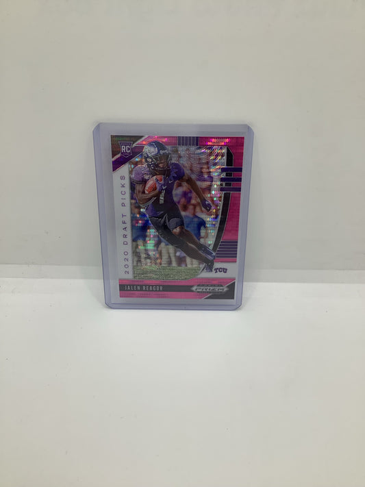 2020 Prizm Drafts Jalen Reagor RC Pink