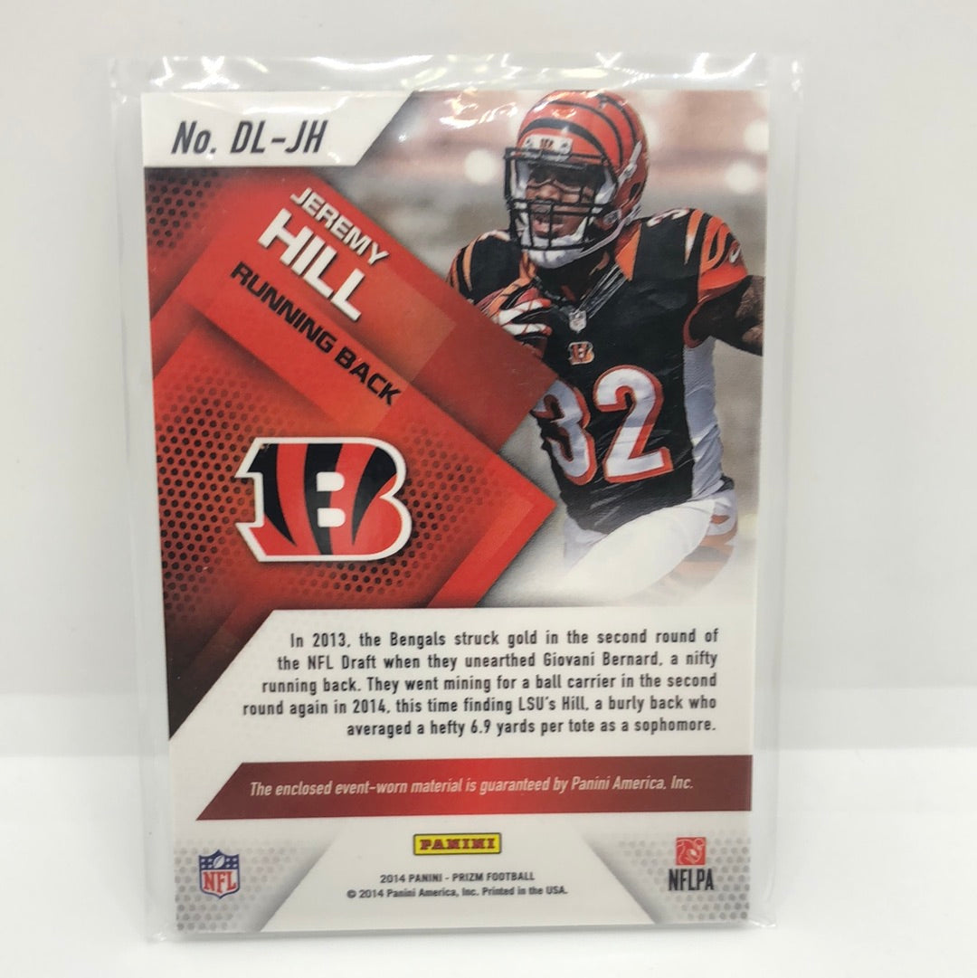 Jeremy Hill 2014 Prizm Dirty Laundry Jsy