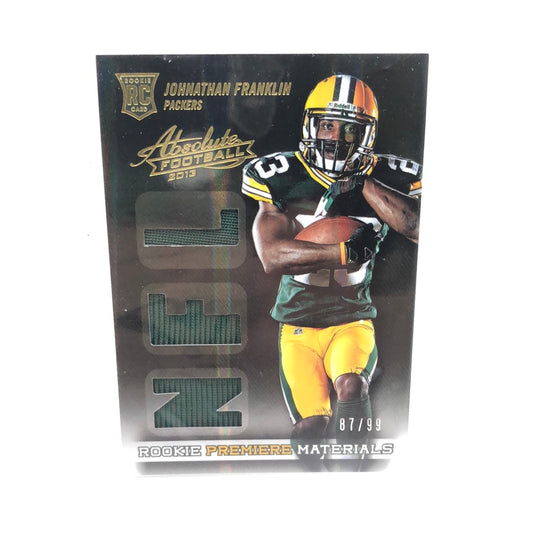 Johnathan Franklin 2013 Absolute RPM Jsy /99