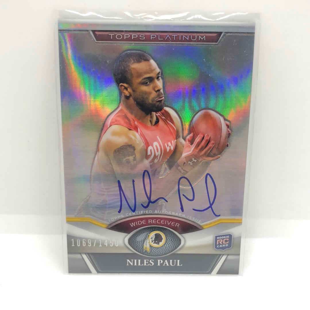 Niles Paul 2011 Platinum Rc Auto /1450