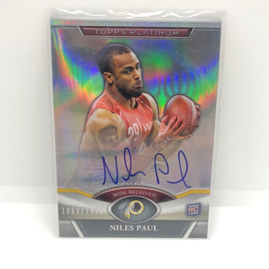 Niles Paul 2011 Platinum Rc Auto /1450