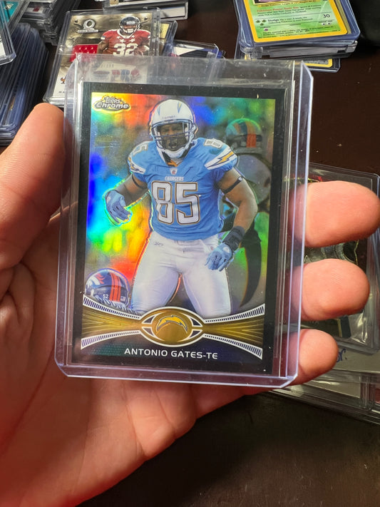 2014 Topps Chrome Antonio Gates Black Refractor /299