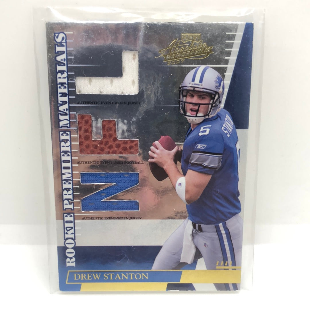 Drew Stanton 2007 Absolute RPM Jsy /849 *Cond