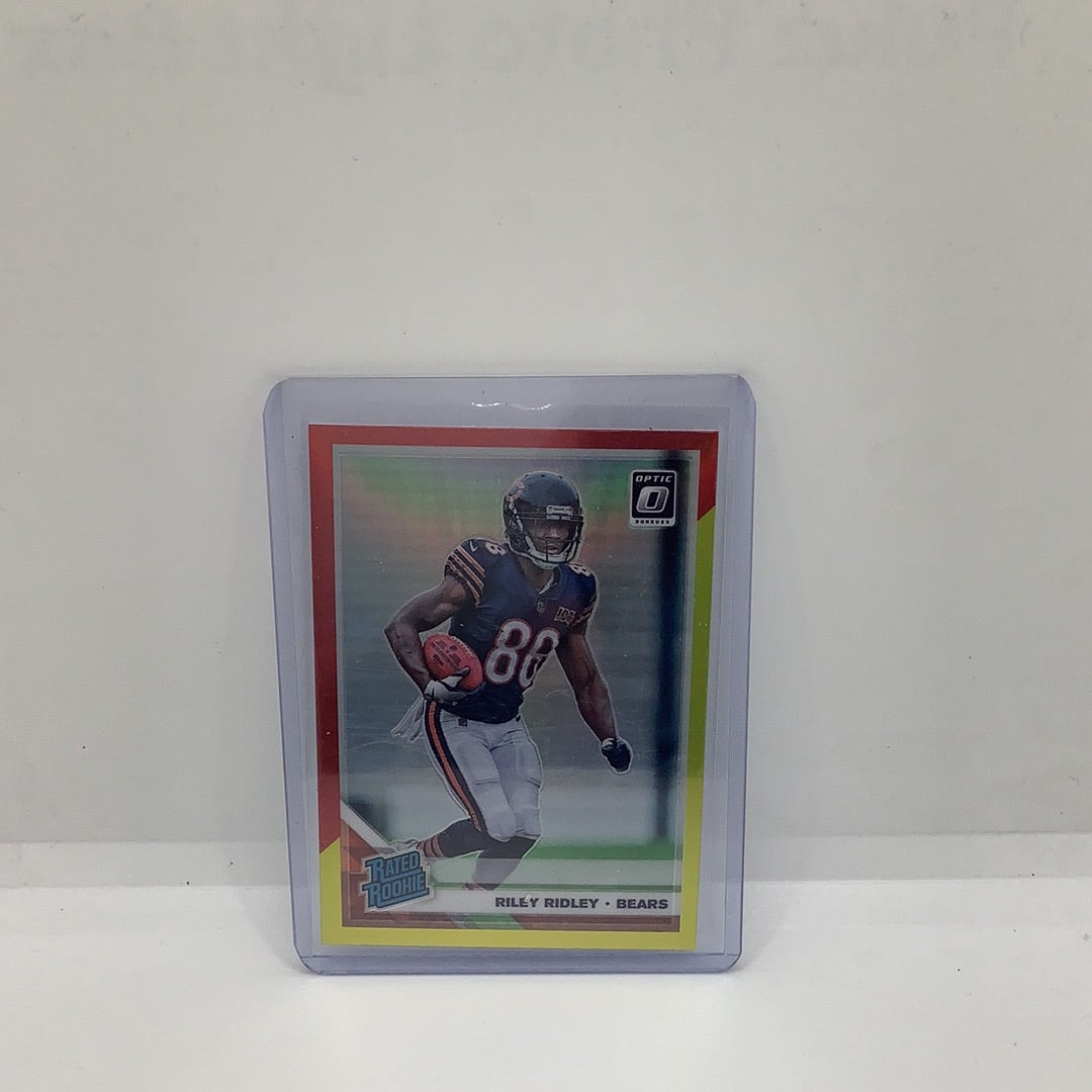 2019 Donruss Riley Ridley RC Red Yellow