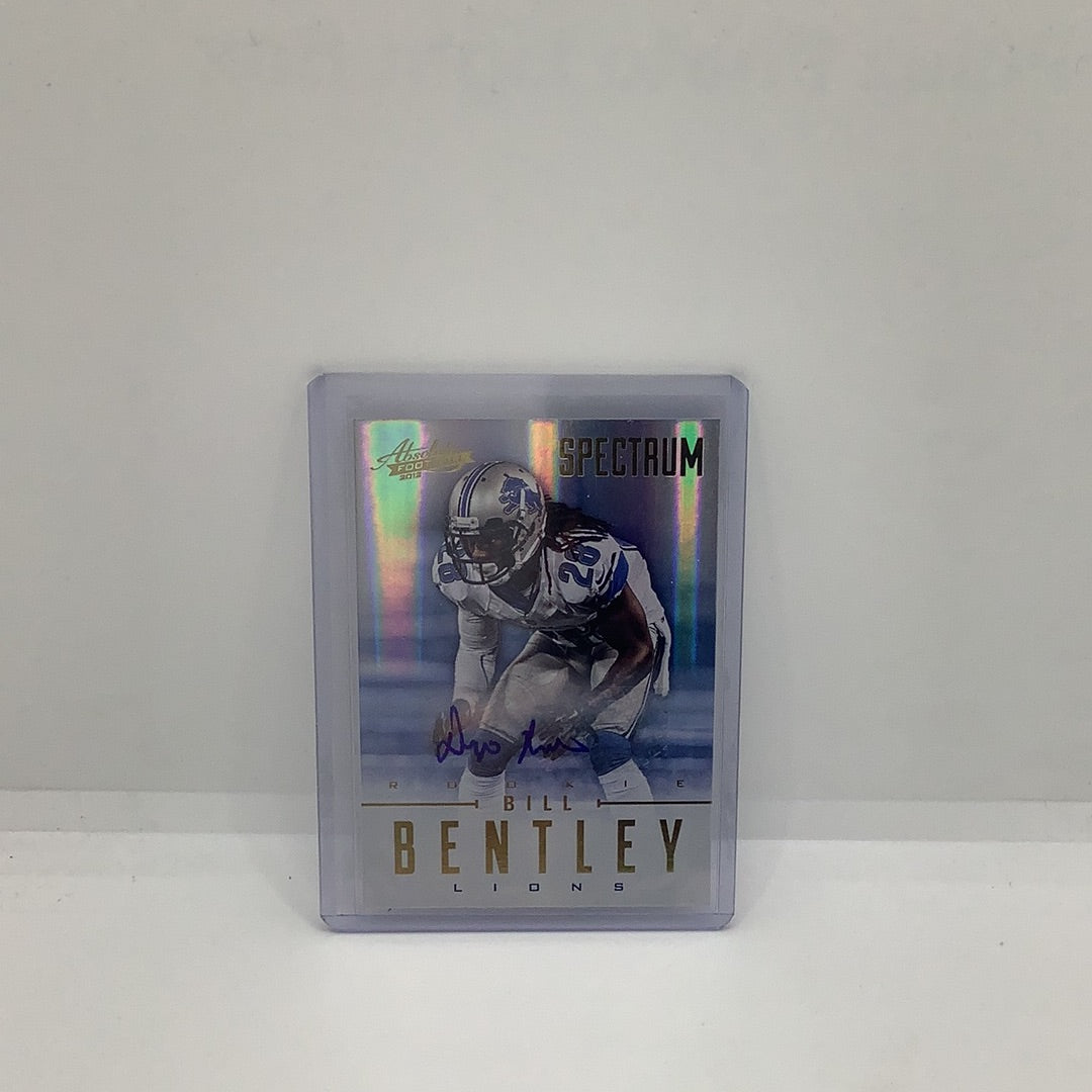 2013 Panini Absolute Auto Bill Bentley