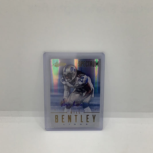 2013 Panini Absolute Auto Bill Bentley