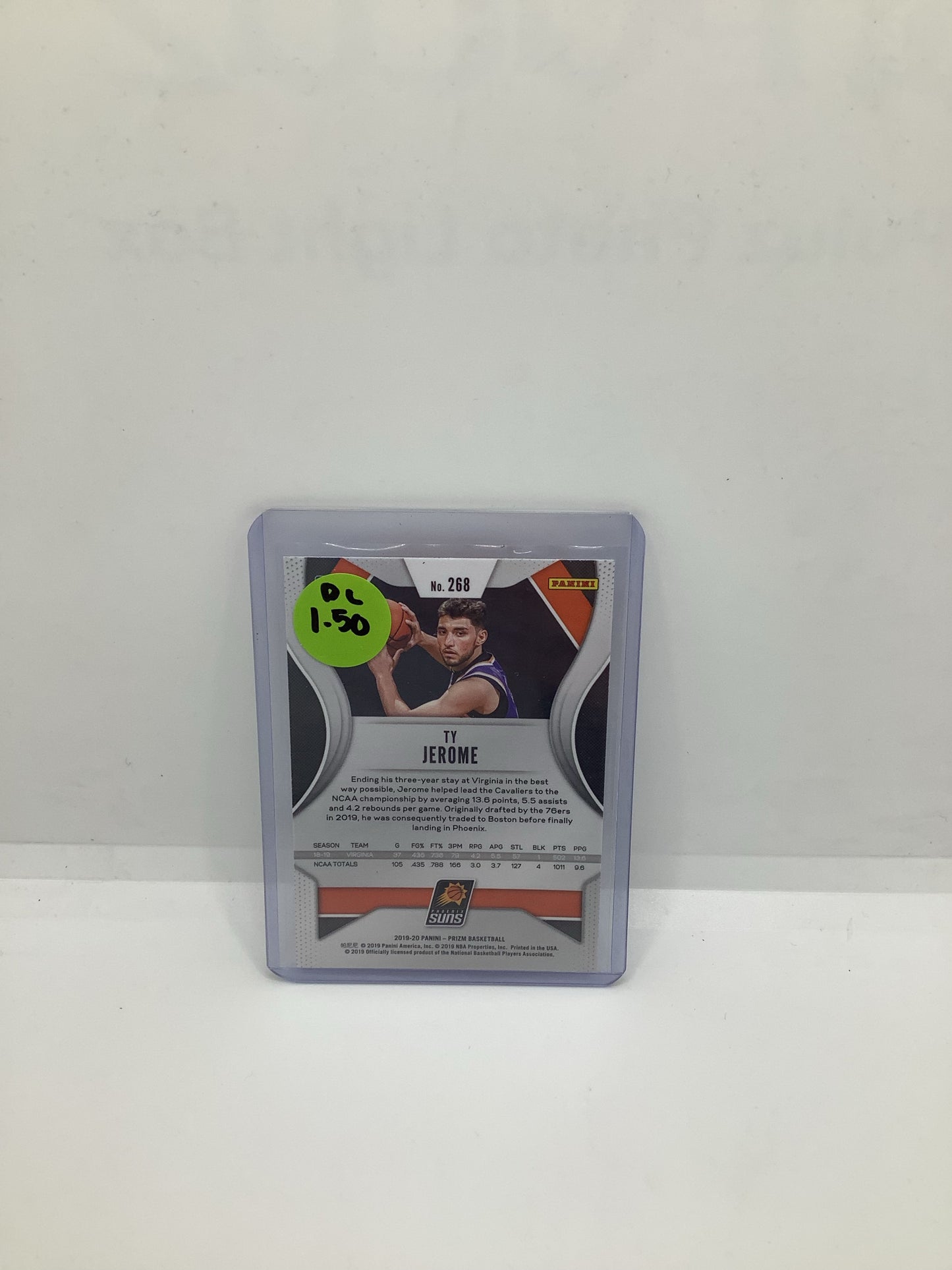 2019-20 Prizm Ty Jerome RC Silver