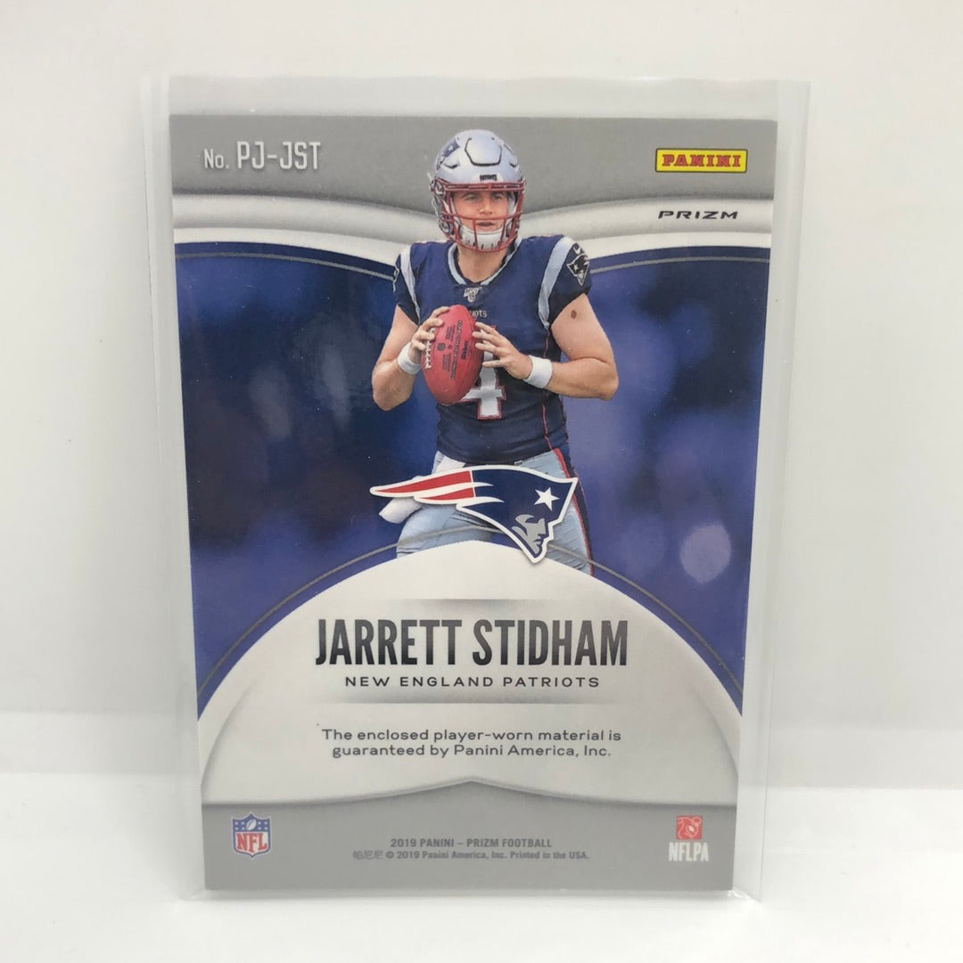Jarrett Stidham 2019 Prizm Silver Premier Jsy