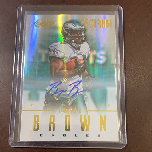 Bryce Brown 2013 Absolute Memorbilia Autograph