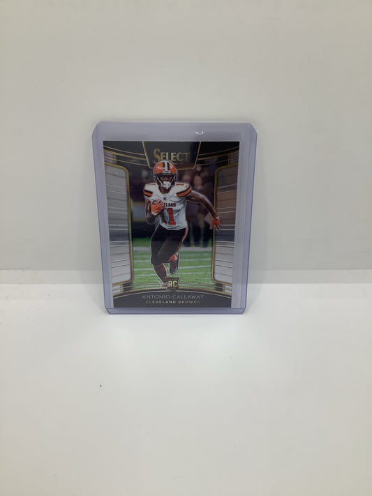 2018 Select Antonio Callaway RC Gold Black
