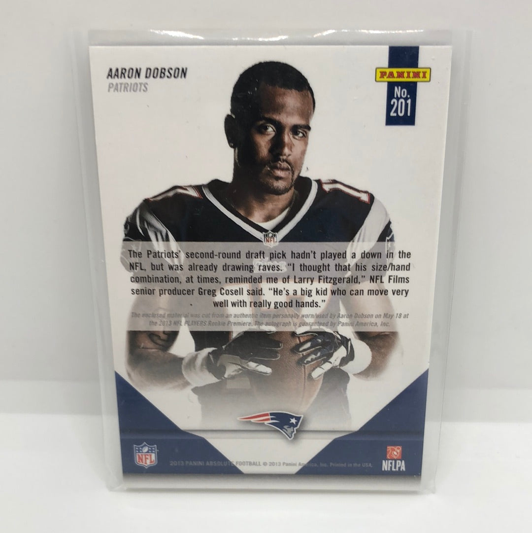 Aaron Dobson 2013 Absolute RPM Jsy Auto /99