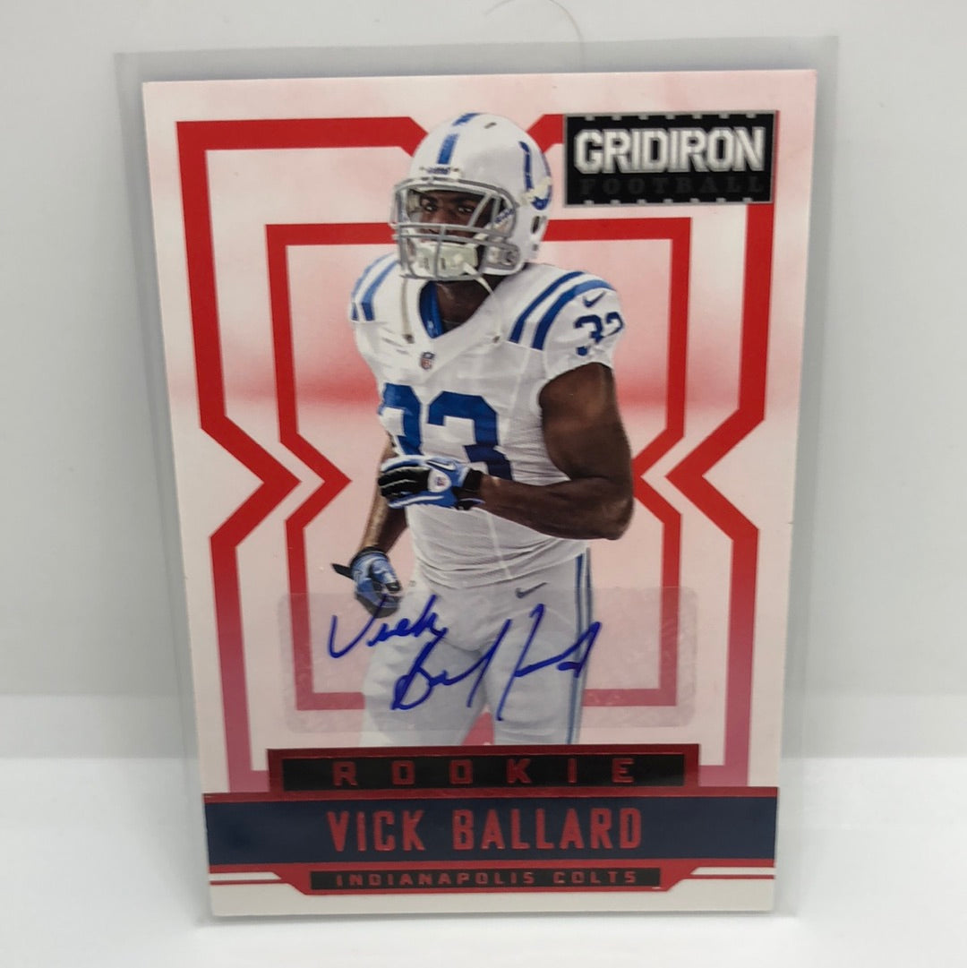 Vick Ballard 2012 Gridiron Rc Auto /99