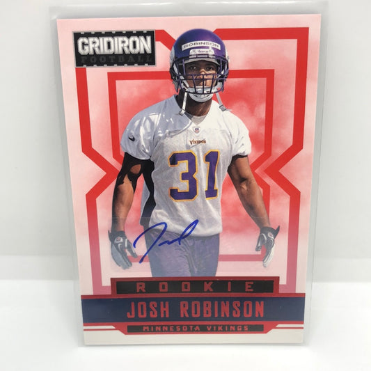 Josh Robinson 2012 Gridiron Rc Auto /499