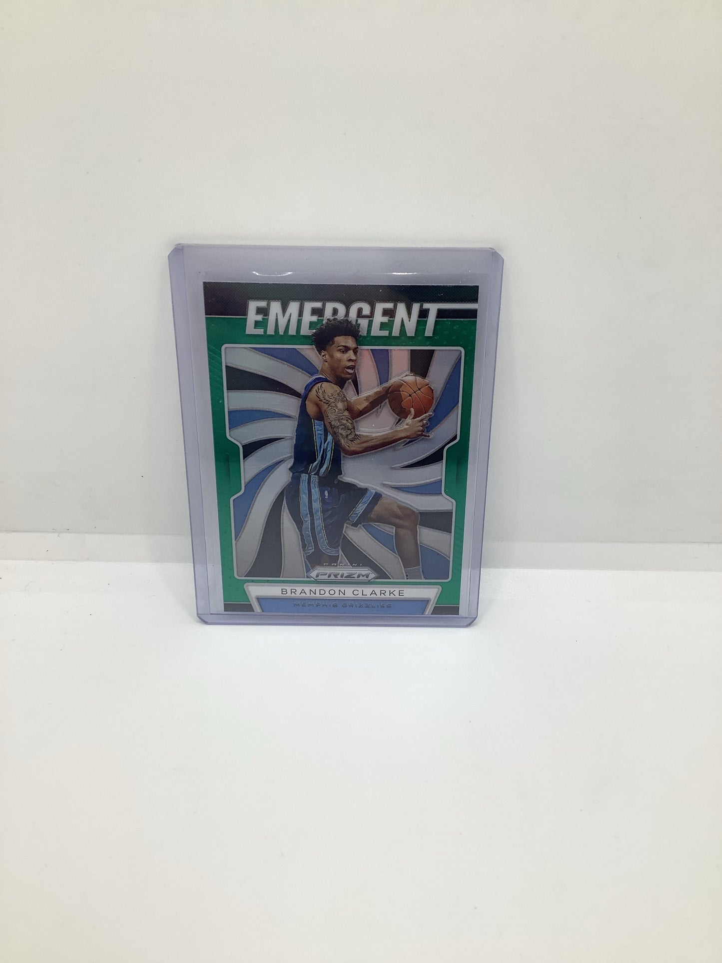 2019-20 Prizm Brandon Clarke RC Black Green Blue