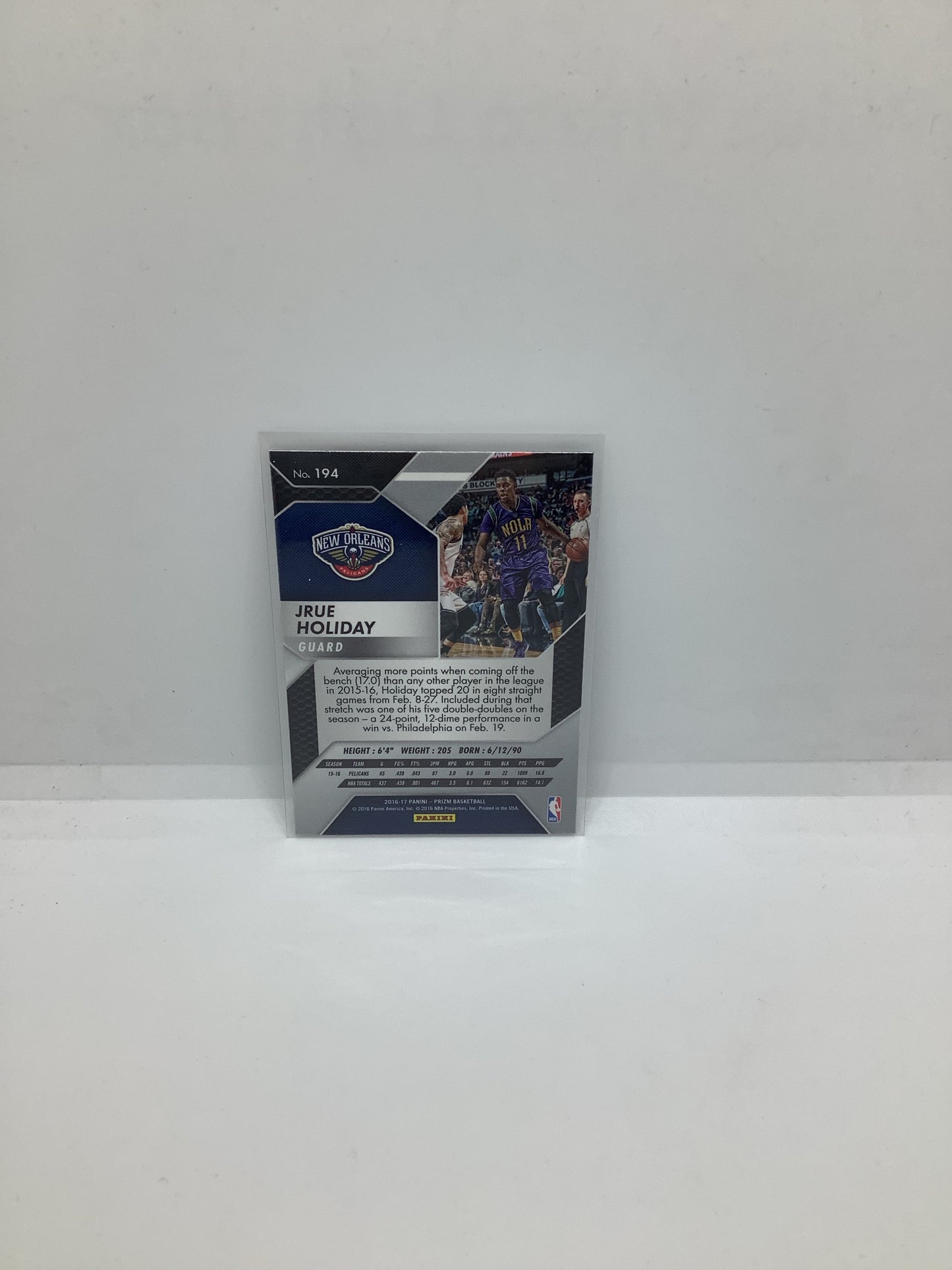 2016-17 Prizm Jrue Holiday