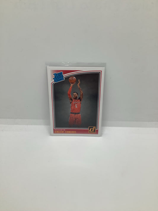 2018-19 Donruss Vincent Edwards RC Red
