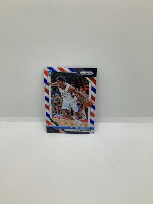 2018-19 Prizm Khyri Thomas RC RWB Holo