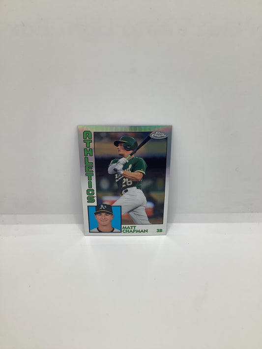 2019 Topps Chrome Refractor Matt Chapman