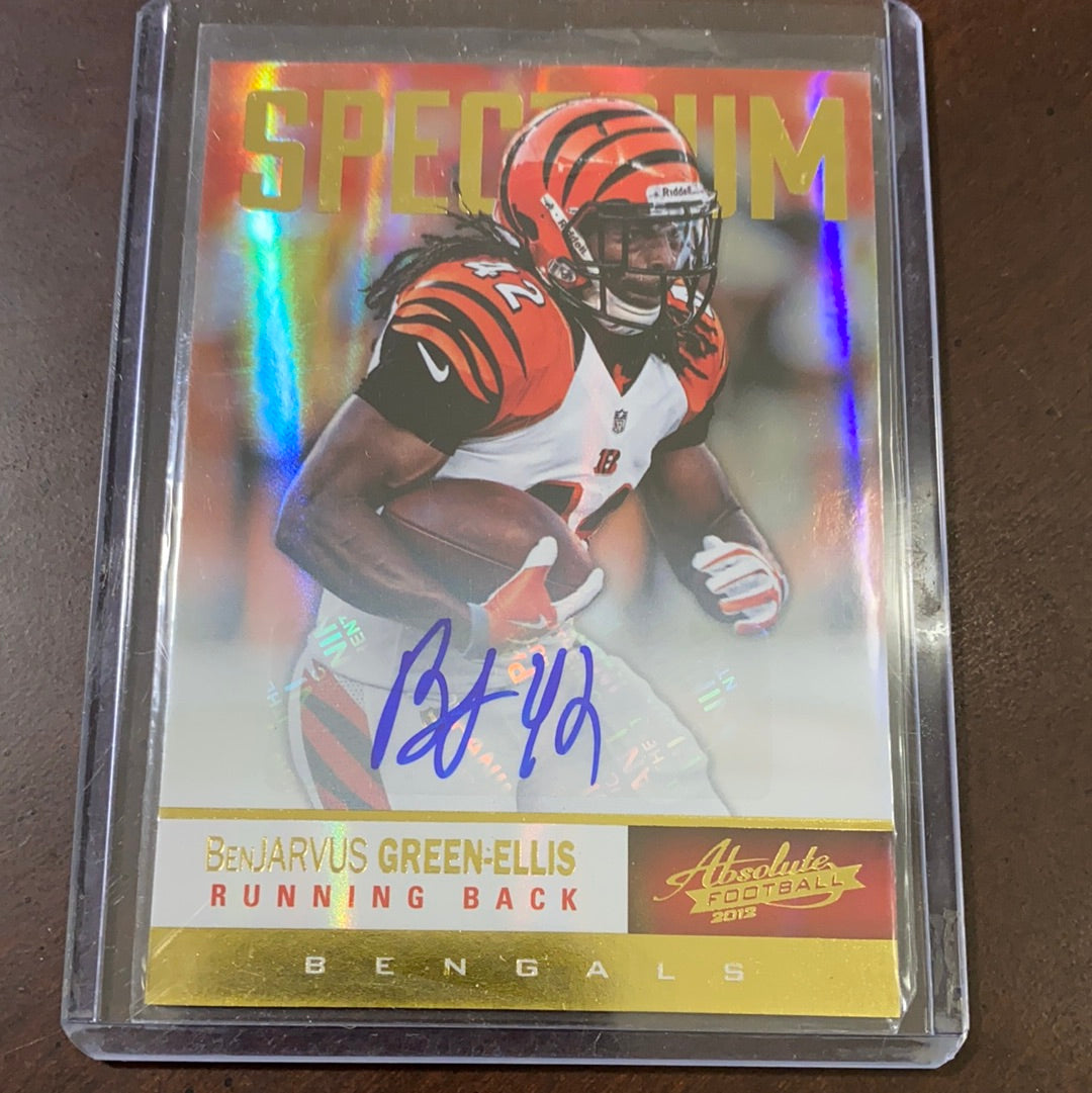 Benjarvis Green-Ellis 2013 Absolute Memorbilia Autograph