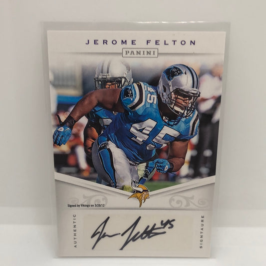 Jerome Felton 2012 Panini Auto