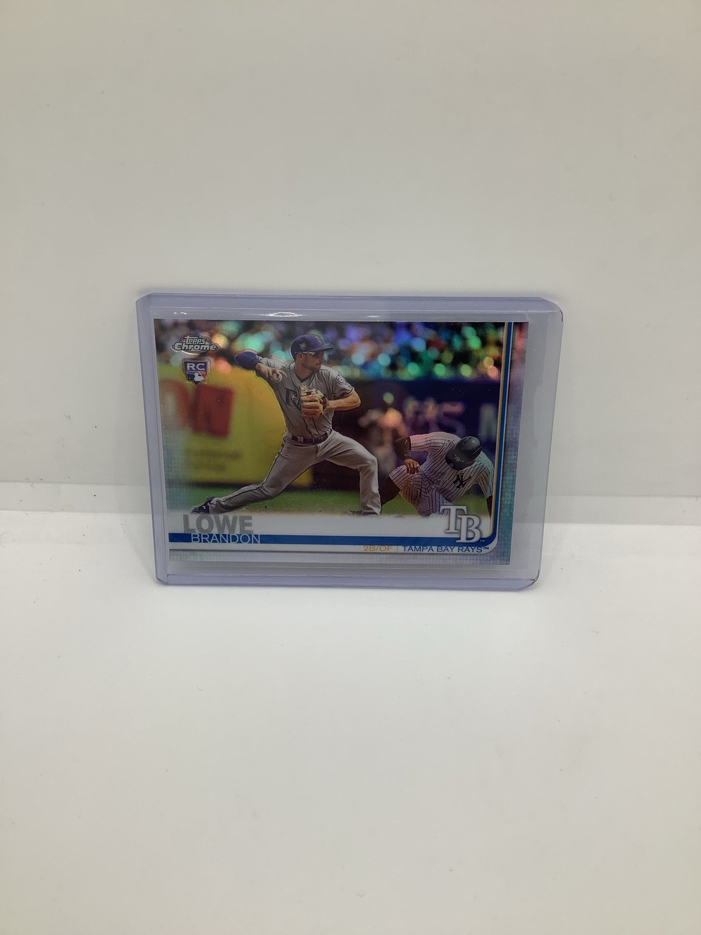 2019 Topps Brandon Lowe RC Chrome