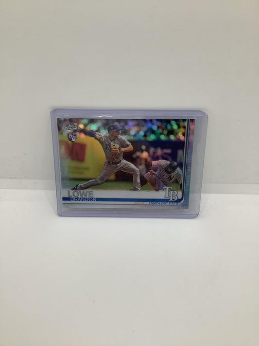2019 Topps Brandon Lowe RC Chrome