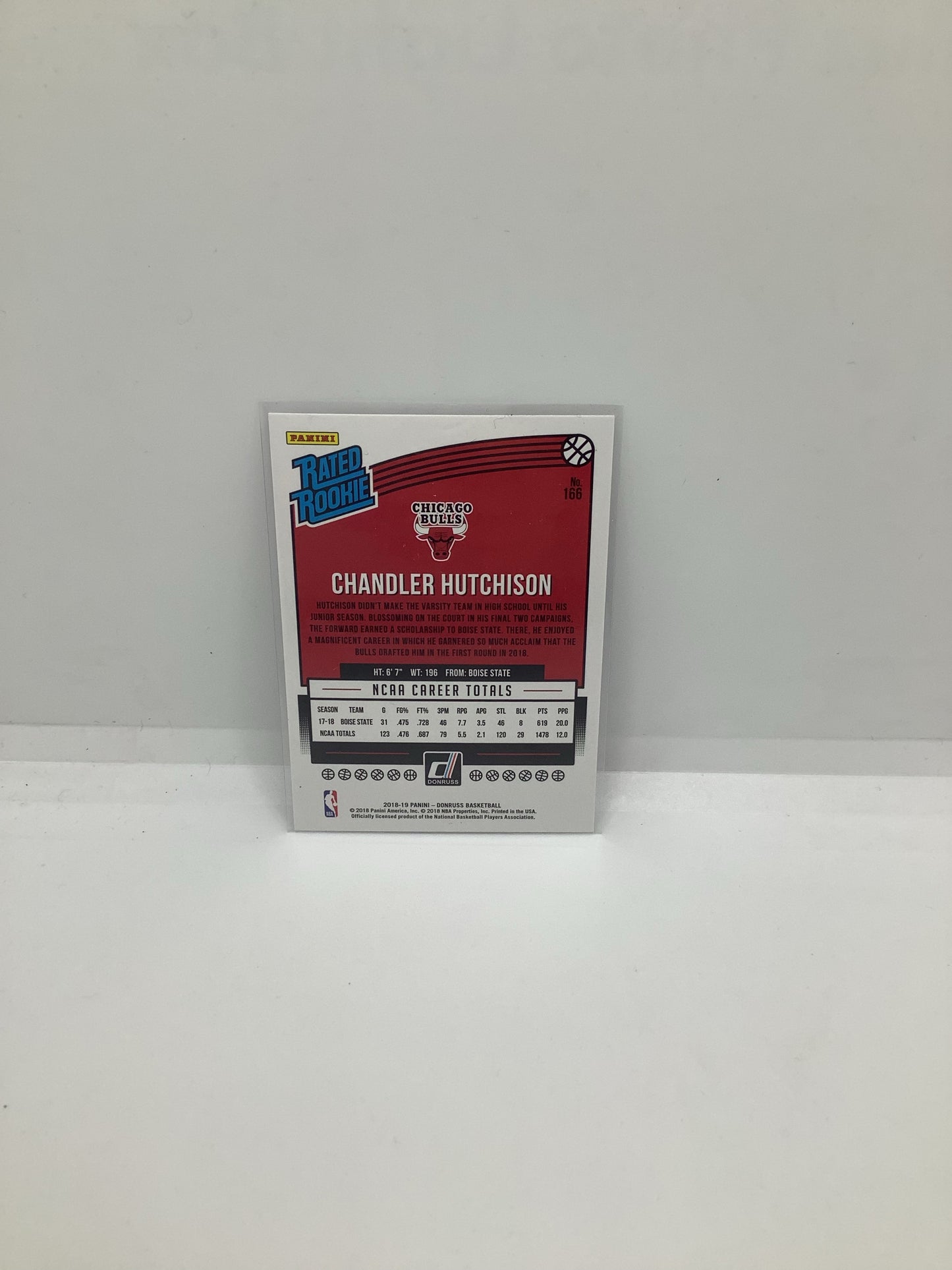 2018-19 Donruss Chandler Hutchinson RC