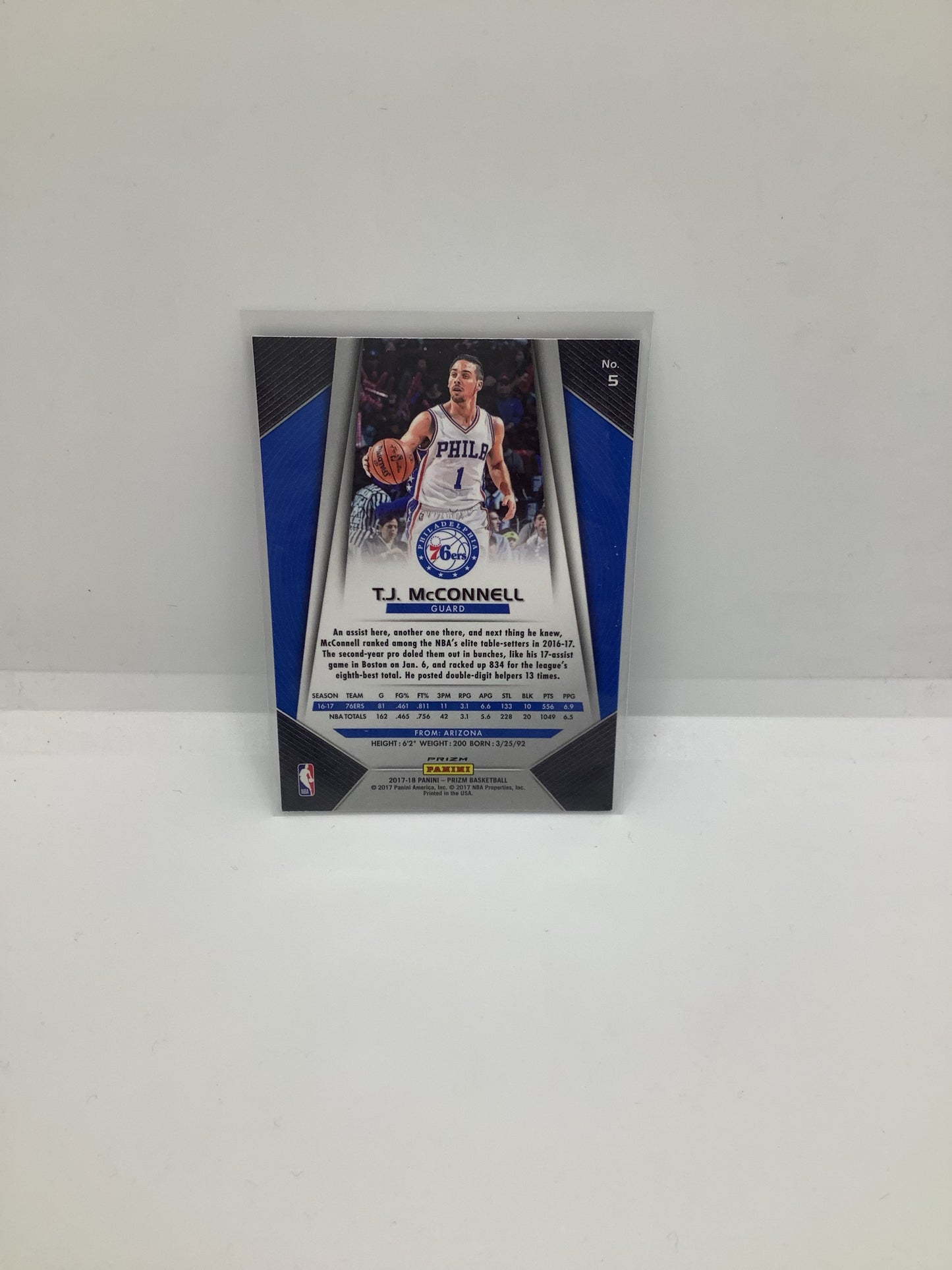 2017-18 Prizm T.J. McConnell RB Holo