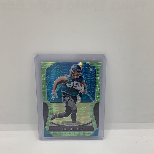 2019 Prizm Josh Oliver RC Green Blue