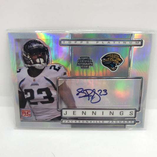 Rashad Jennings 2009 Platinum Auto /1050