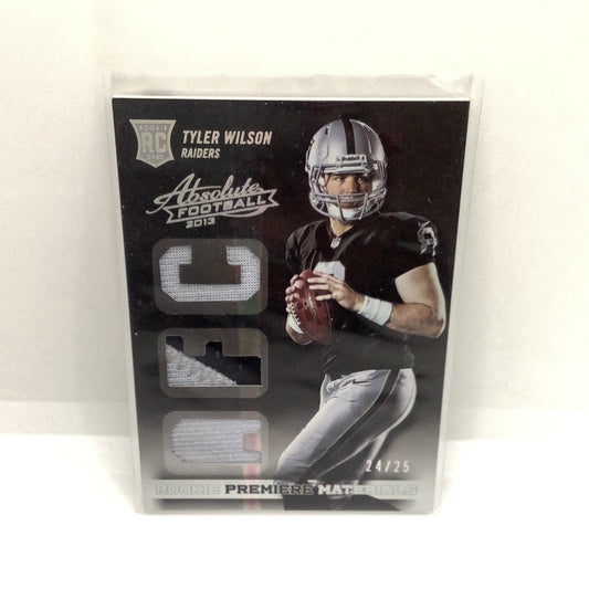 Tyler Wilson 2013 Absolute Prime Rookie Materials /25