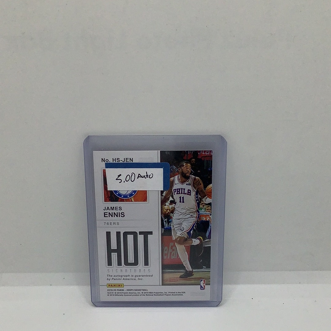 2019-20 Hoops James Ennis Auto