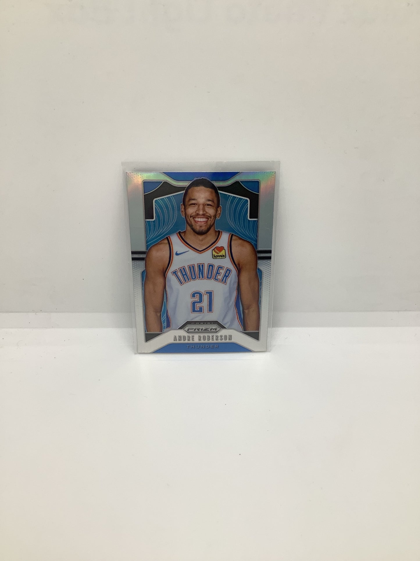 2019-20 Prizm Andre Roberson Silver Blue Holo