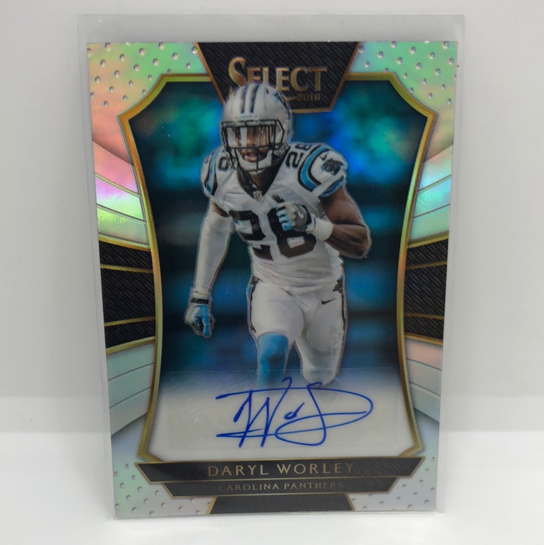 Daryl Worley 2016 Select Holo Auto /199