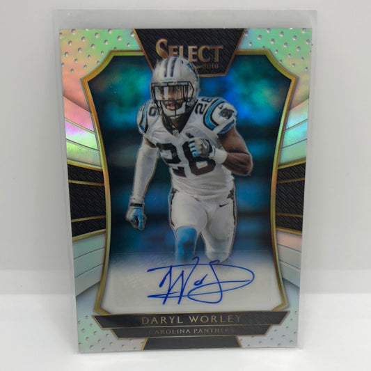 Daryl Worley 2016 Select Holo Auto /199