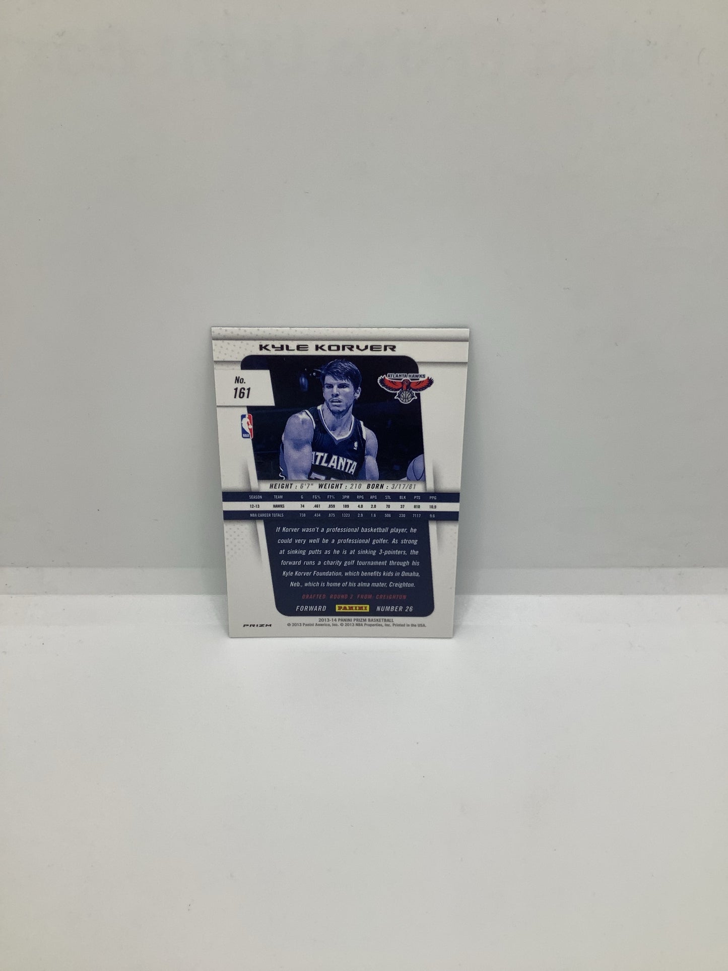 2013-14 Panini Prizm Kyle Korver Green Holo