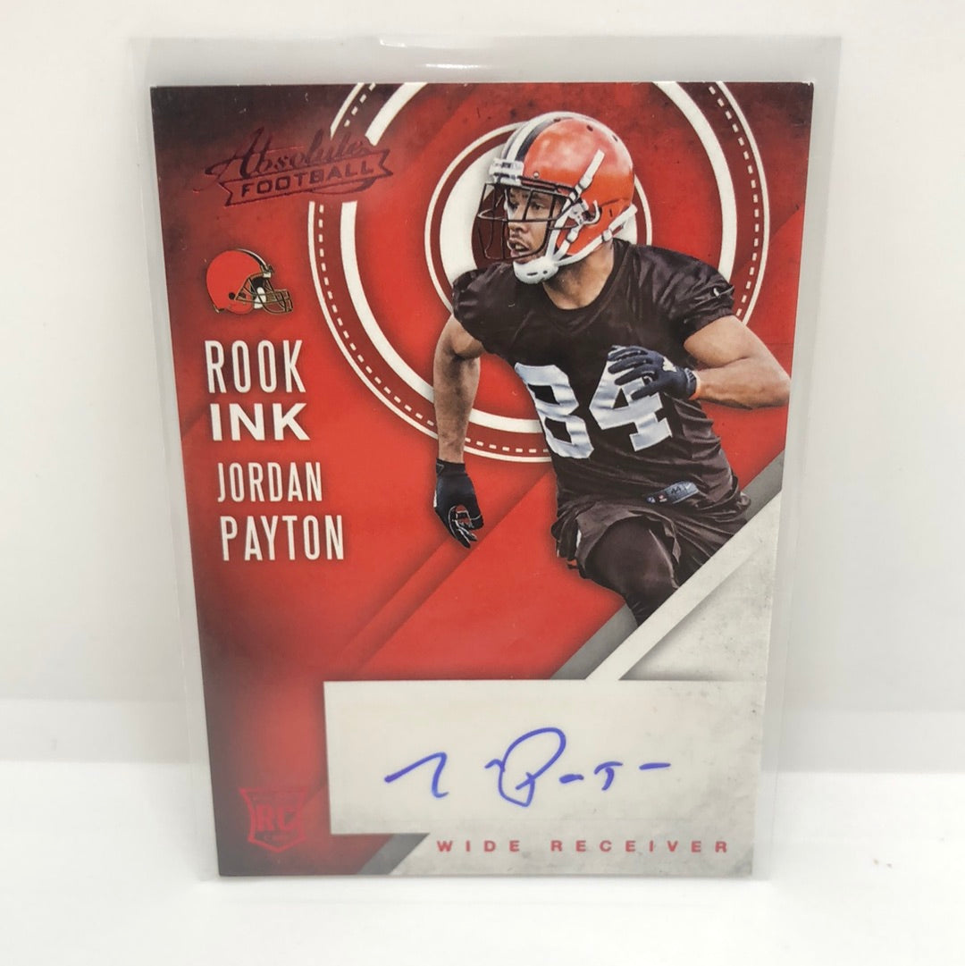 Jordan Payton 2017 Absolute Rc Ink Red