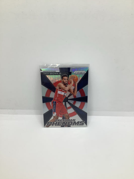 2018-19 Prizm Troy Brown Jr. Red Holo