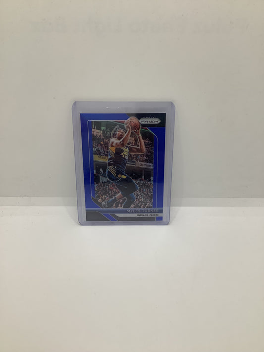 2018-19 Prizm Myles Turner Blue Holo